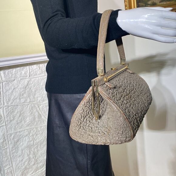 Rare 1960’s Abaly Catalan Leather Satchel Bag - Picture 5 of 13